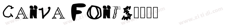 Canva Fonts字体转换